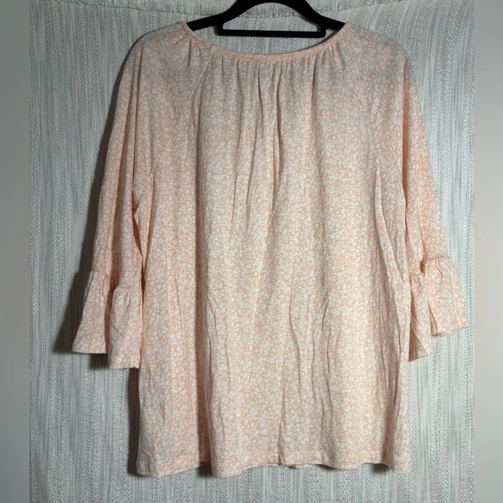 MICHAEL Michael Kors Peach Floral Blouse